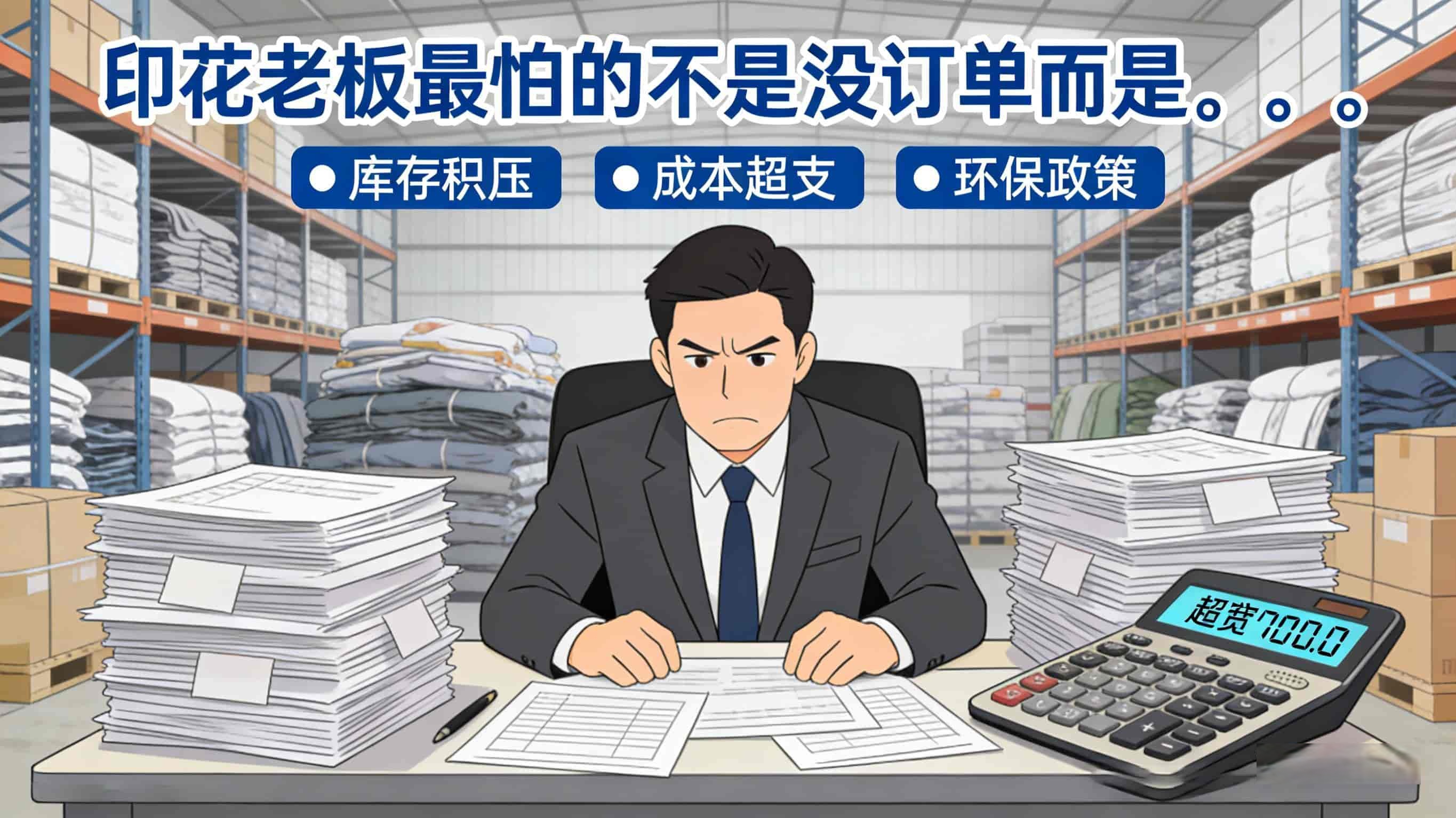 印花老板最怕的不是没订单而是。。。。。